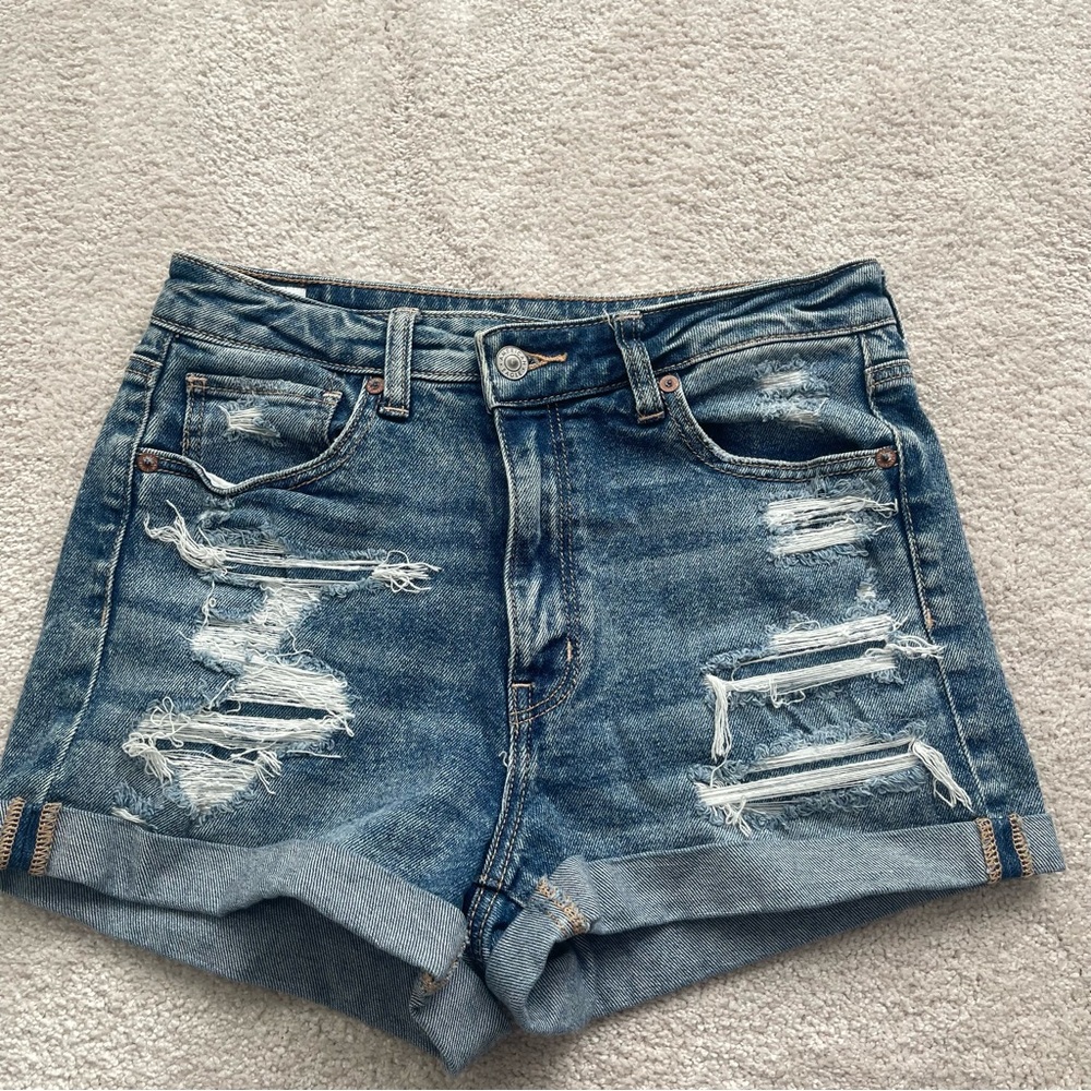 Women's American Eagle Blue Jean Shorts